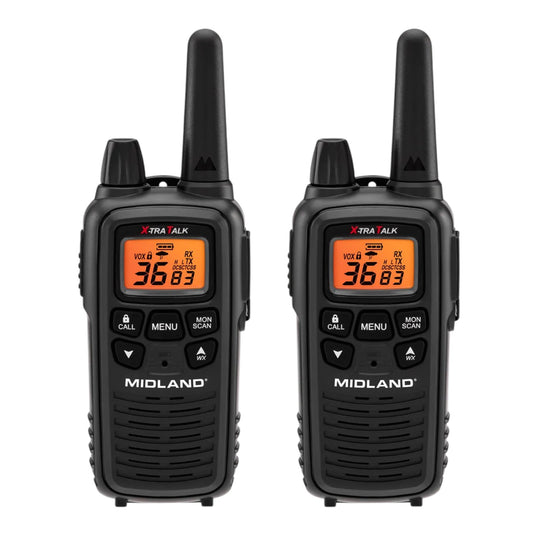 Radios Walkie Talkie Midland LXT600VP3 48km 36 canales GMRS FRS