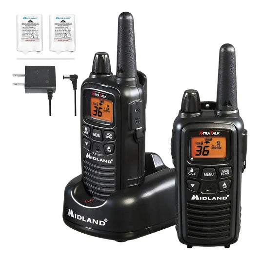 Radios Walkie Talkie Midland LXT600VP3 48km 36 canales GMRS FRS