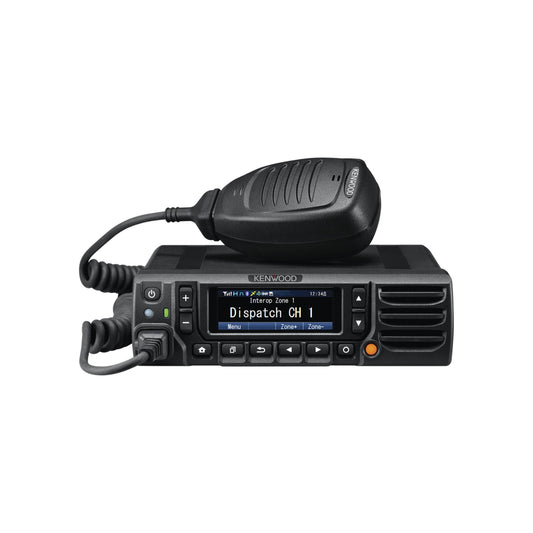 Radio móvil Kenwood NX-5900-K UHF 700/800 MHz Digital NXDN P25 DMR Analógico 30/35 W Bluetooth GPS MicroSD 1024 canales accesorios incluidos