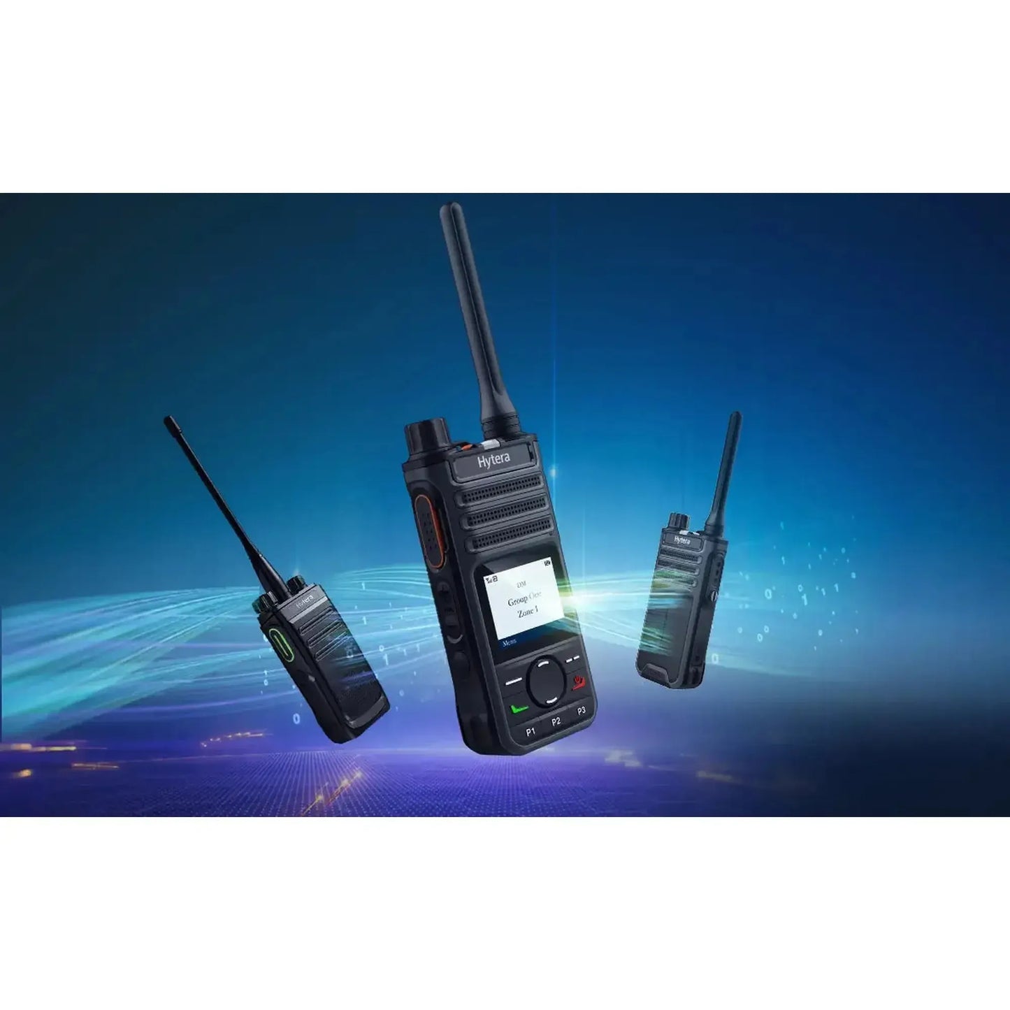 Radio walkie talkie Hytera BP566 Digital y analógico UHF 3W 256 canales