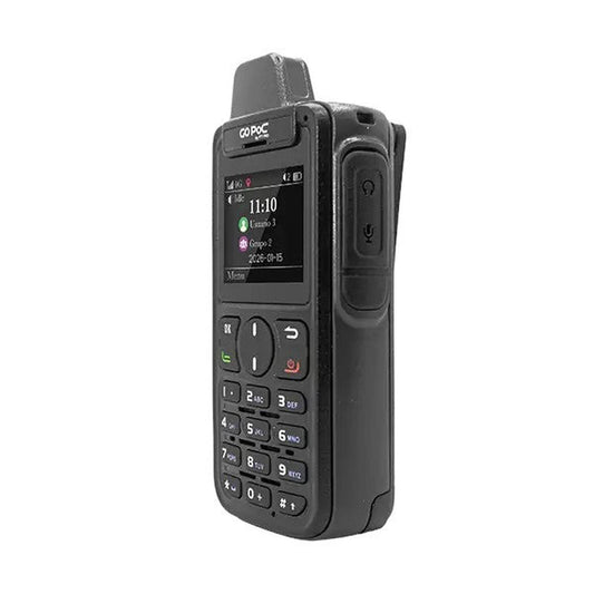 Radio Walkie Talkie GO PoC by PTT PRO Go pocket Largo alcance cobertura 4G LTE incluye Licencia y SIM por 3 años