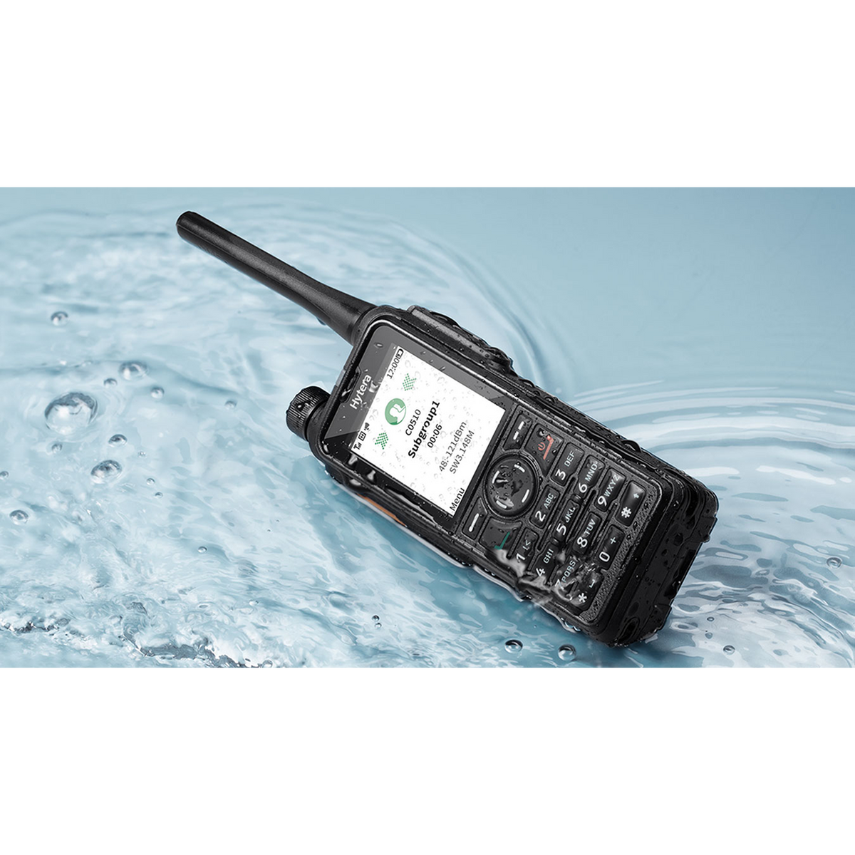Radio Walkie Talkie Digital Profesional Hytera HP786 UL913 Intrínseco UHF DMR IP68 Uso rudo