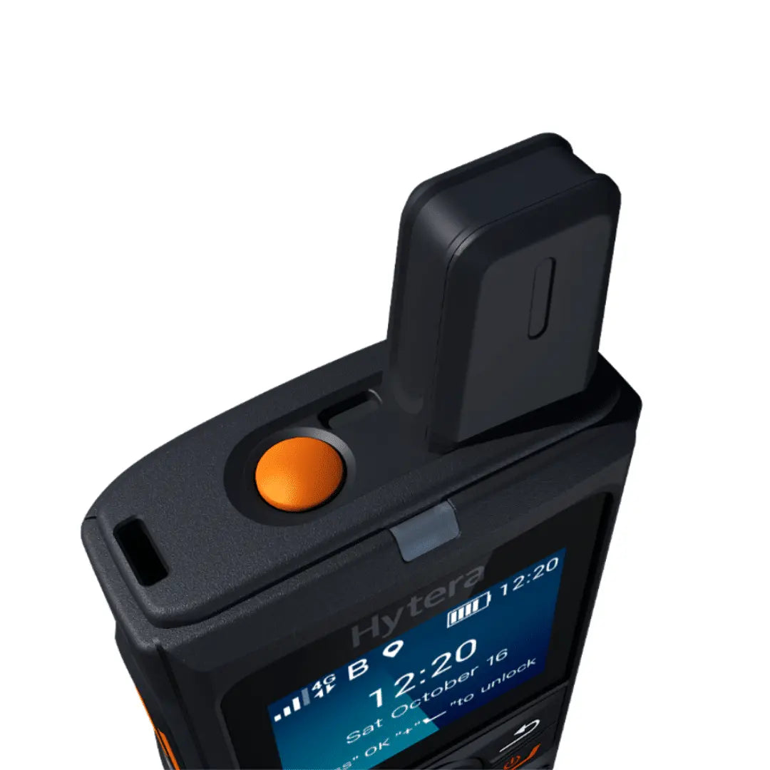 Radio portátil Hytera PNC360S PoC cobertura 4G LTE Impermeable IP67