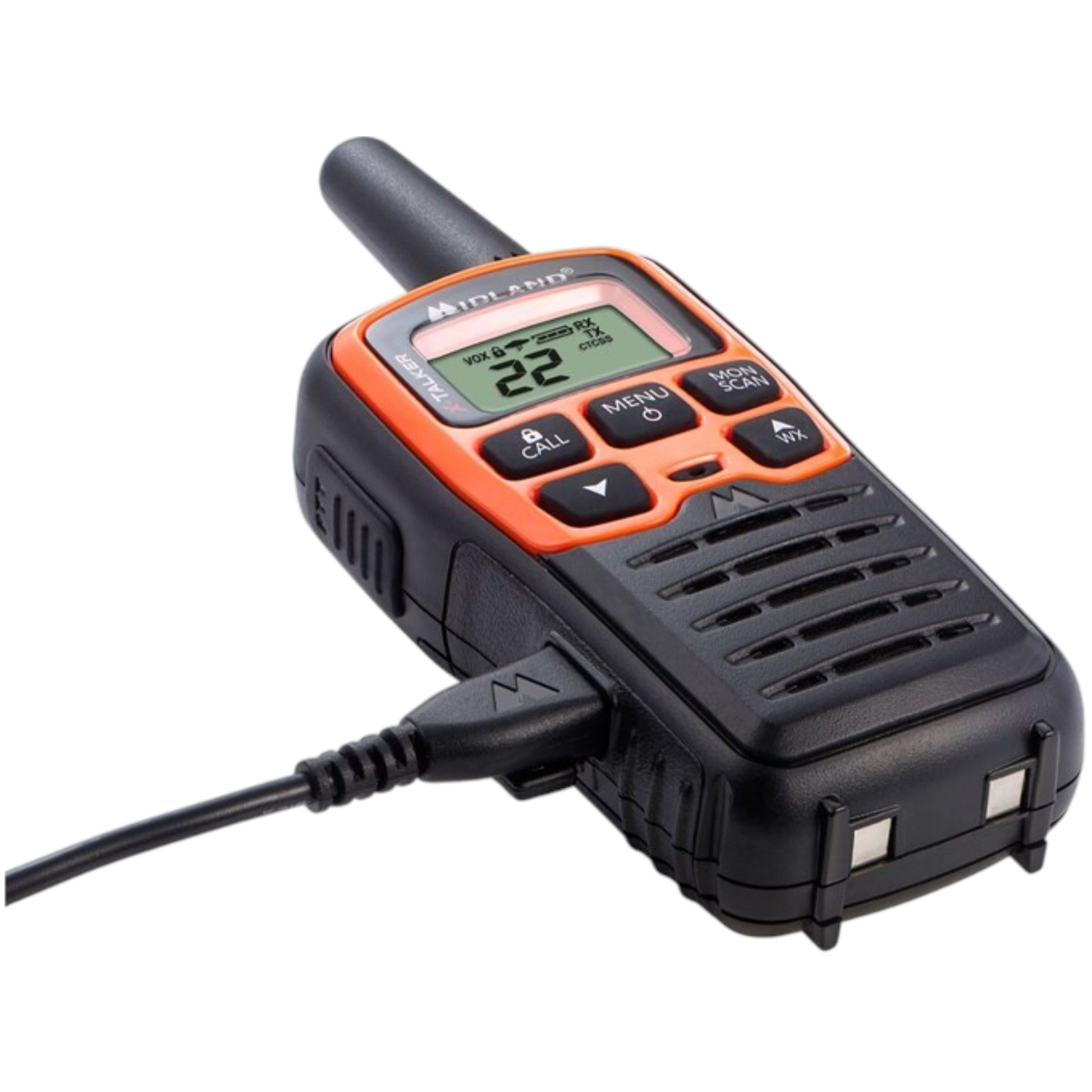 Radios Walkie Talkie Midland X-Talker T51VP3 22 canales 45km eVox GMRS FRS