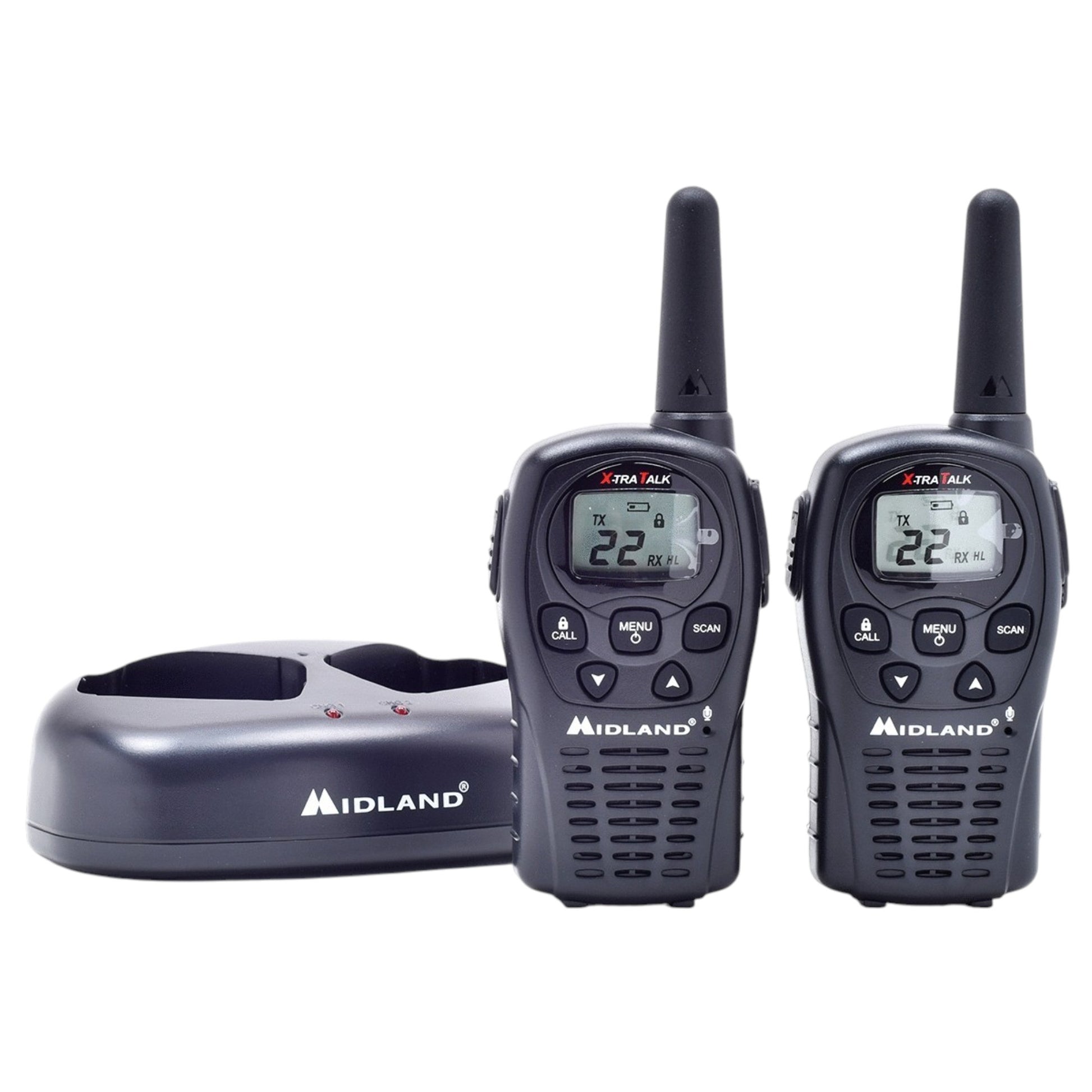 Radios Walkie Talkie Midland LXT500VP3 GMRS FRS 38km 22 canales