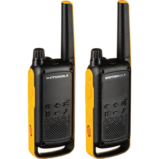 Par radios walkie talkie Motorola T470 GMRS FRS 22 canales