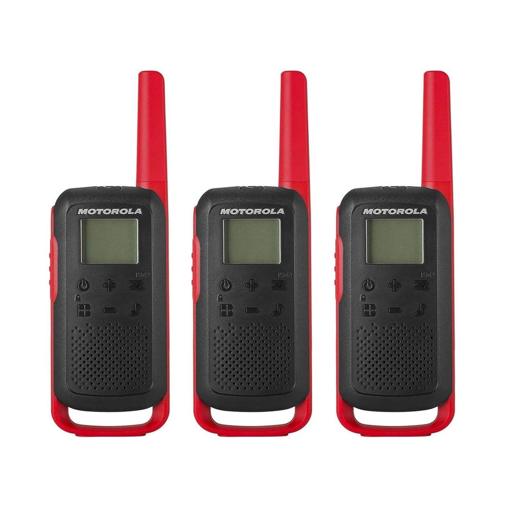 3 Radios walkie talkie Motorola T210TP GMRS FRS 22 canales
