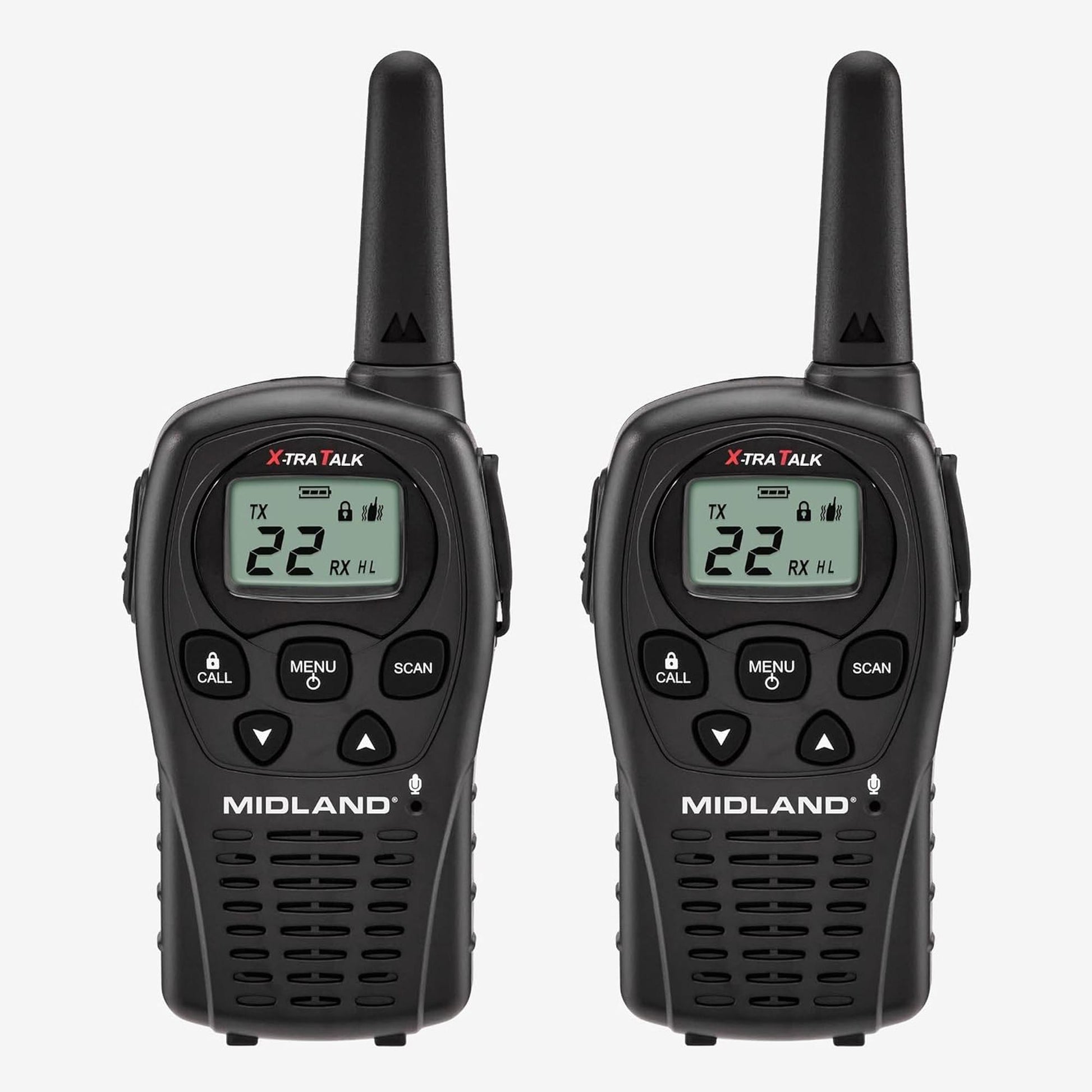 Radios Walkie Talkie Midland LXT500VP3 GMRS FRS 38km 22 canales