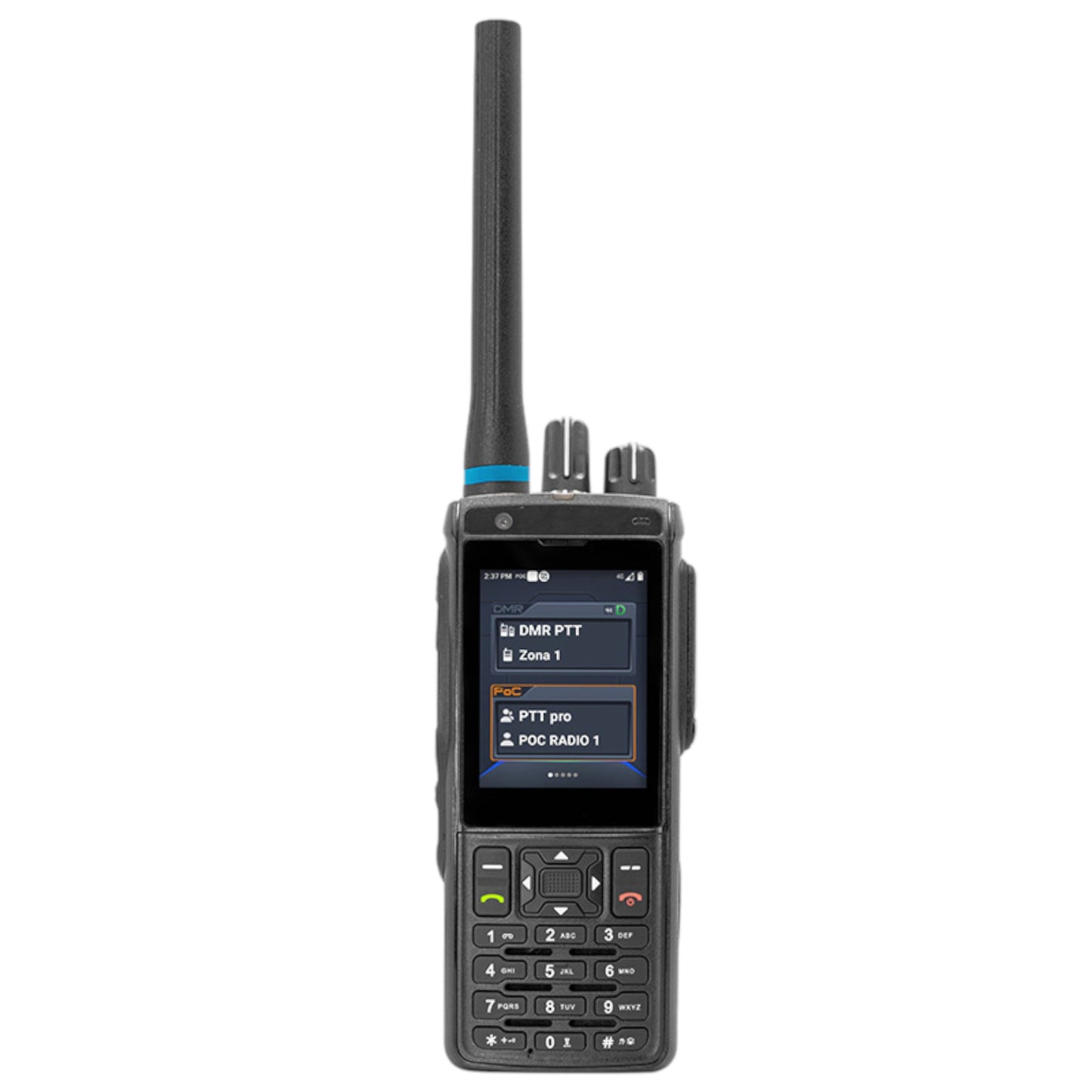 Radio Walkie Talkie PTTPRO multimodo inteligente Android PoC y DMR