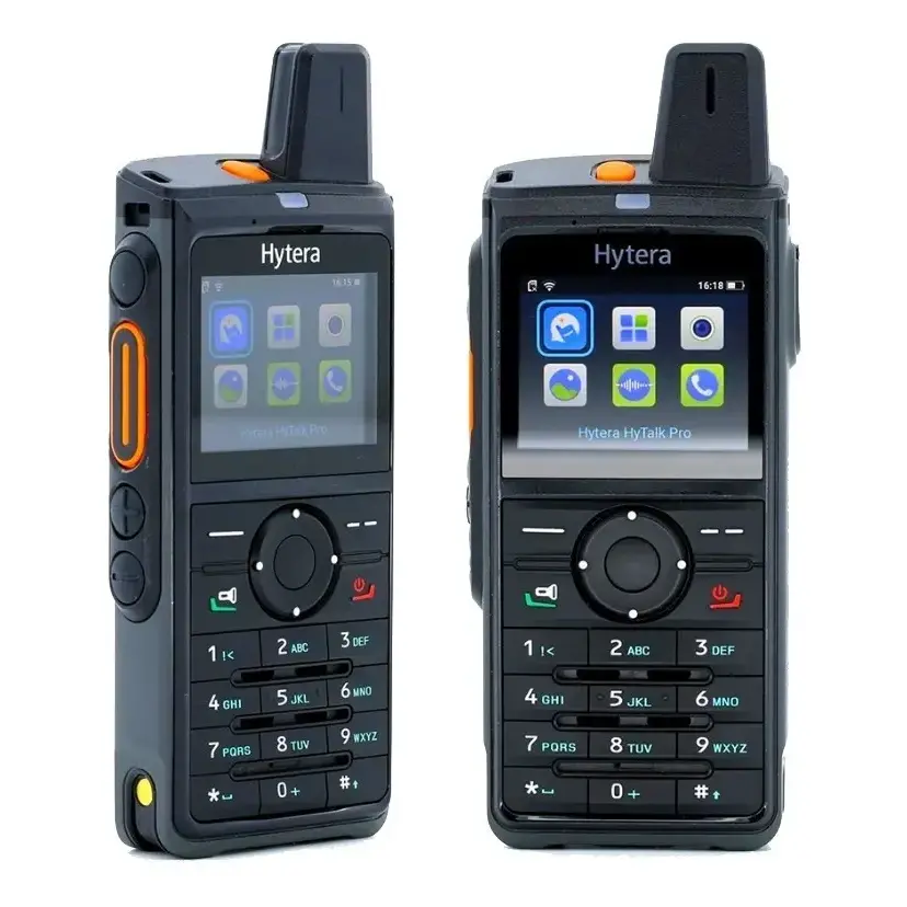 Radio portátil Hytera PNC380 PoC cobertura 4G 5G LTE GPS Impermeable IP67