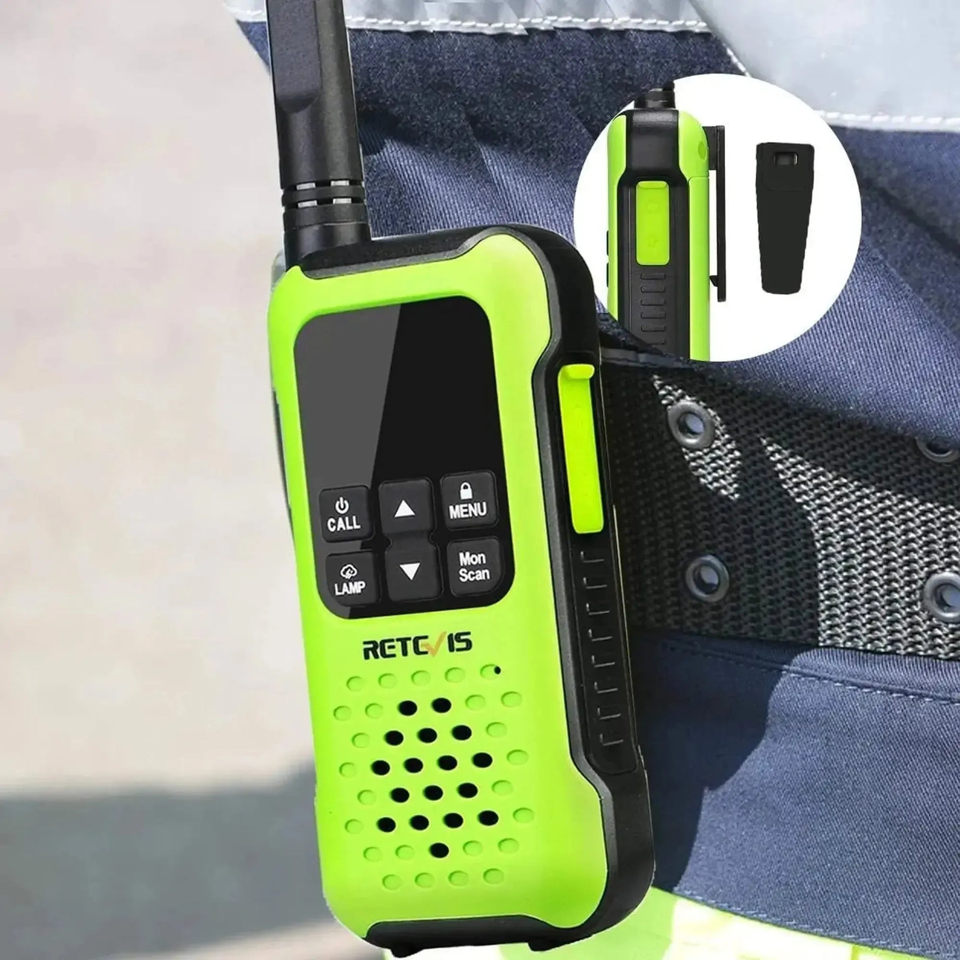 Par radios walkie talkie Retevis RT49P FRS sumergibles flotantes
