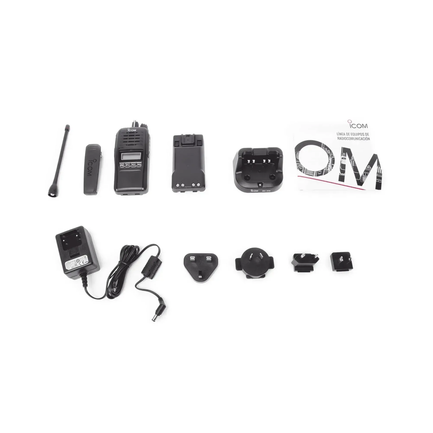 Radio Walkie Talkie iCom IC-F2100DSE digital NXDN UHF Sumergible IP67 Analógico y digital 5W de potencia