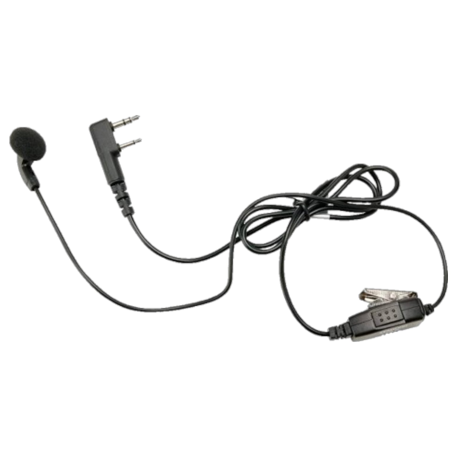 Auricular manos libres Kenwood KHS-26 micrófono audífono compatibles con TK-2000 TK-3000 NX y TK series