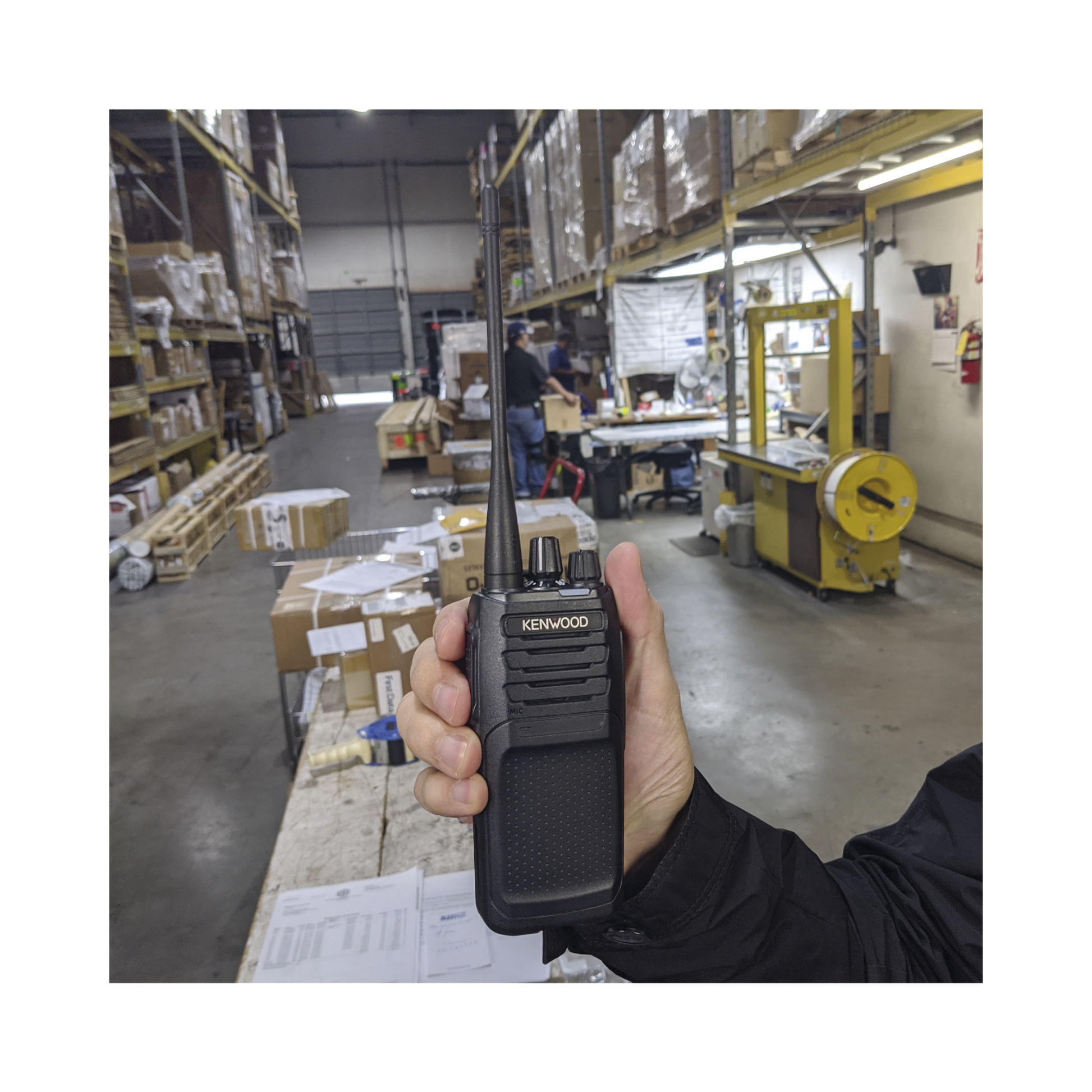 Radio Walkie Talkie Kenwood NX-1200-DK-IS intrínsecamente seguro Digital DMR Analógico VHF 5W GPS