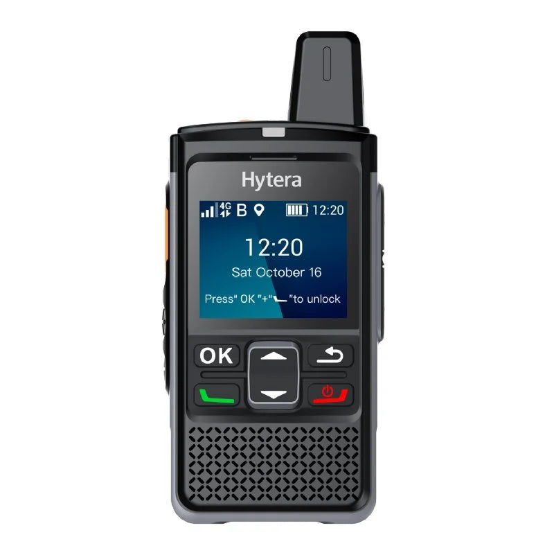 Radio portátil Hytera PNC360S PoC cobertura 4G LTE Impermeable IP67