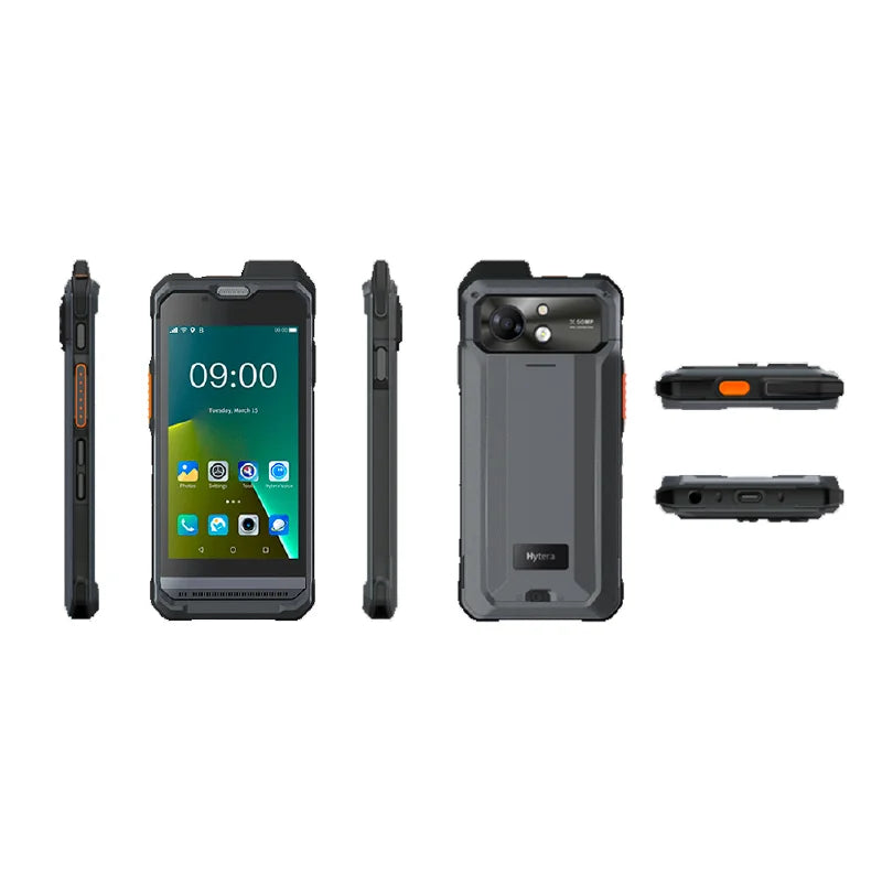 Radio portátil Hytera PNC460 PoC 4G LTE IP68 Uso rudo Cámara GPS