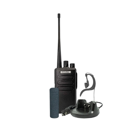 Radio Walkie Talkie PTTPRO PRO1000 UHF Analógico 16 canales 2W