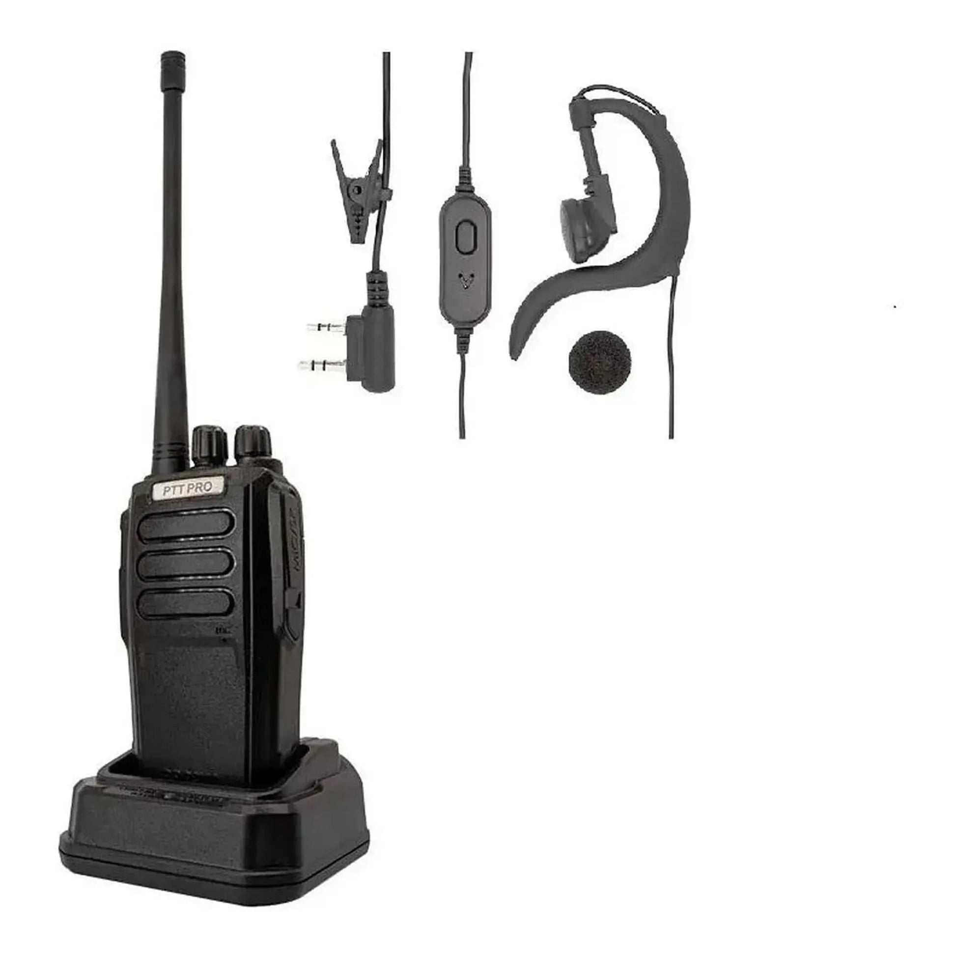 Radio Walkie Talkie PTTPRO Banda Dual UHF VHF Analógico PRO3000 16 canales 5W