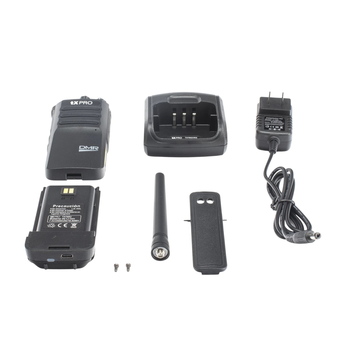 Radio Walkie Talkie TXPRO TX790V Digital DMR y Analógico VHF 5W 64 canales