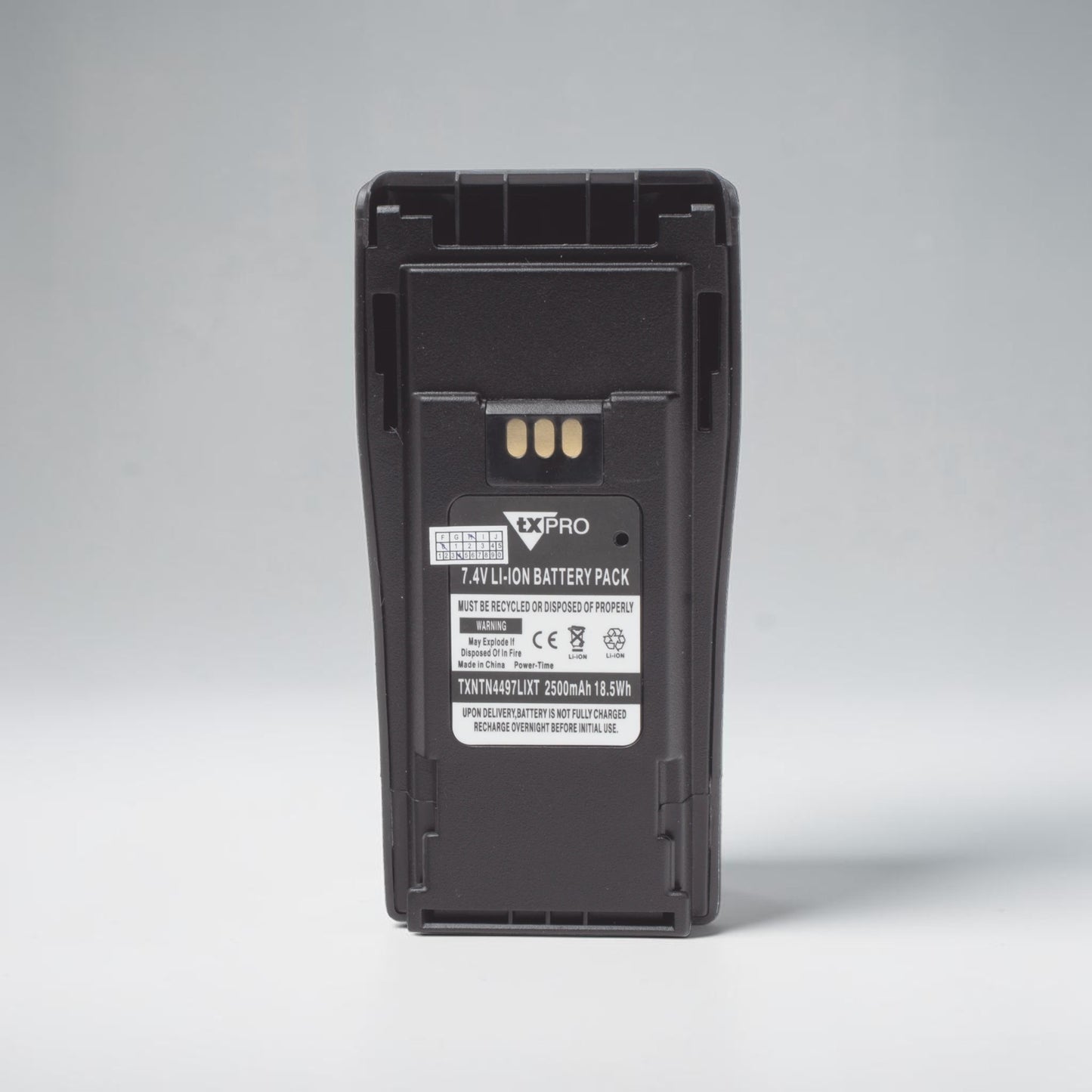 Batería recargable TXPRO TXNTN4497 2500 mAh para radios Motorola EP450 DEP450 CP200 CP250 PR400 GP3388 CP080/150/200 NNTN4497