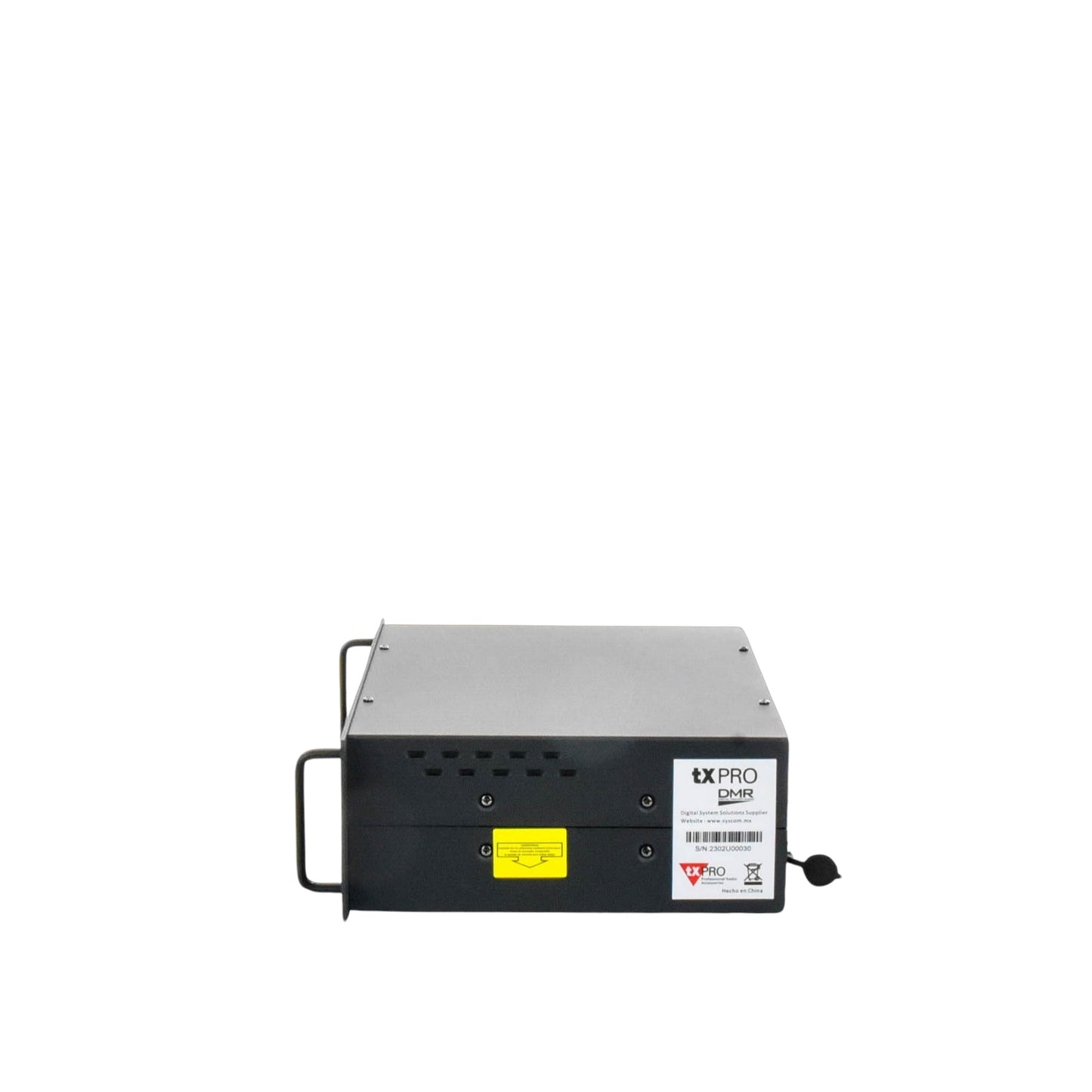 Repetidor TXPRO TXR8500U UHF 400-450MHz 40W protocolo DMR para doble llamada