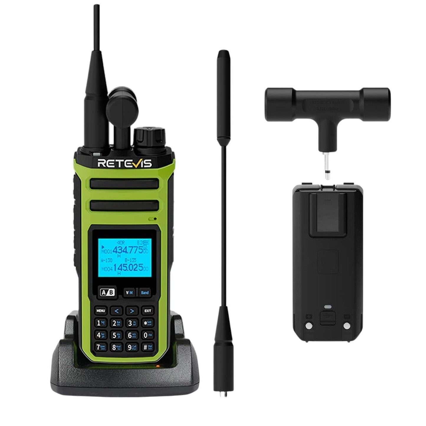 Radio walkie talkie Retevis A3 Multibanda Radioaficionados 0.5-1160MHz