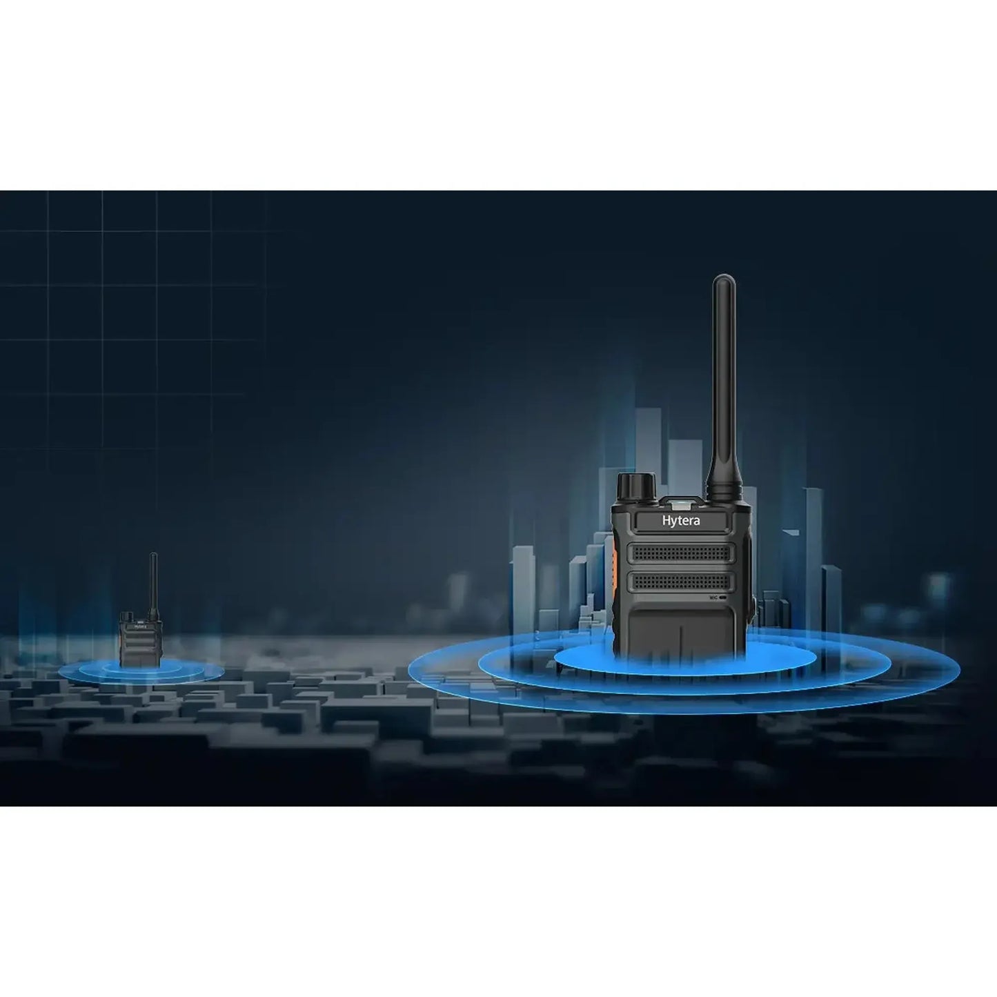 Radio Walkie Talkie Hytera AP516 Analógico UHF 3W 32 canales batería 4000mAh 17 horas