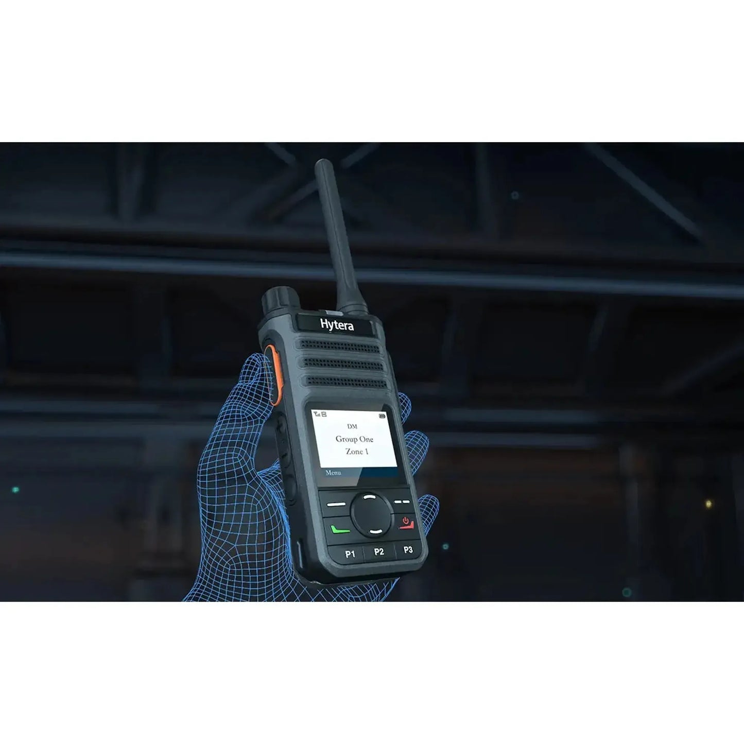 Radio walkie talkie Hytera BP566 Digital y analógico UHF 3W 256 canales