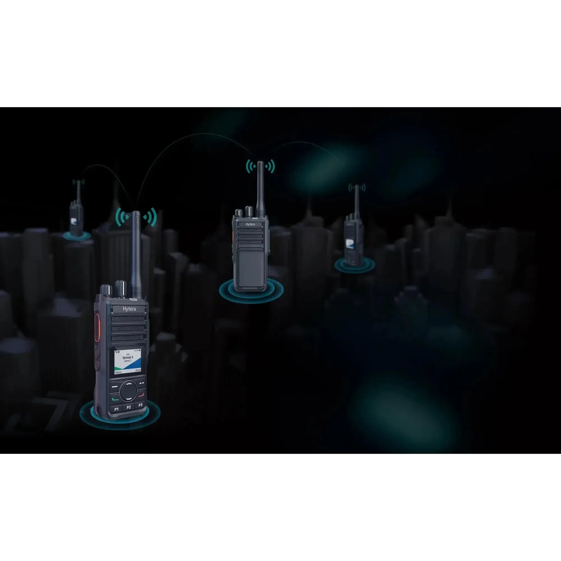 Radio walkie talkie Hytera HP566 Digital y analógico UHF 4W 512 canales