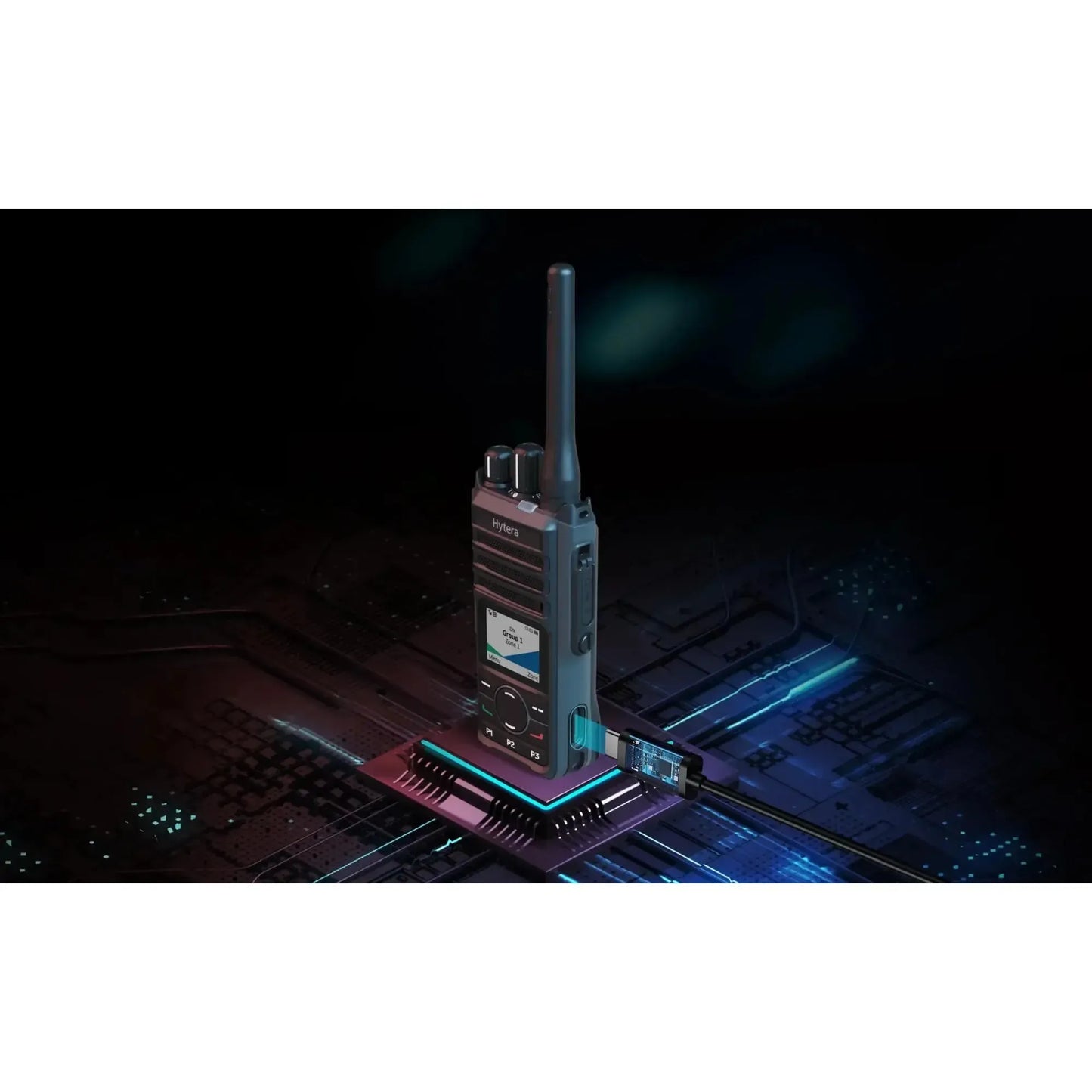 Radio walkie talkie Hytera HP566 Digital y analógico UHF 4W 512 canales