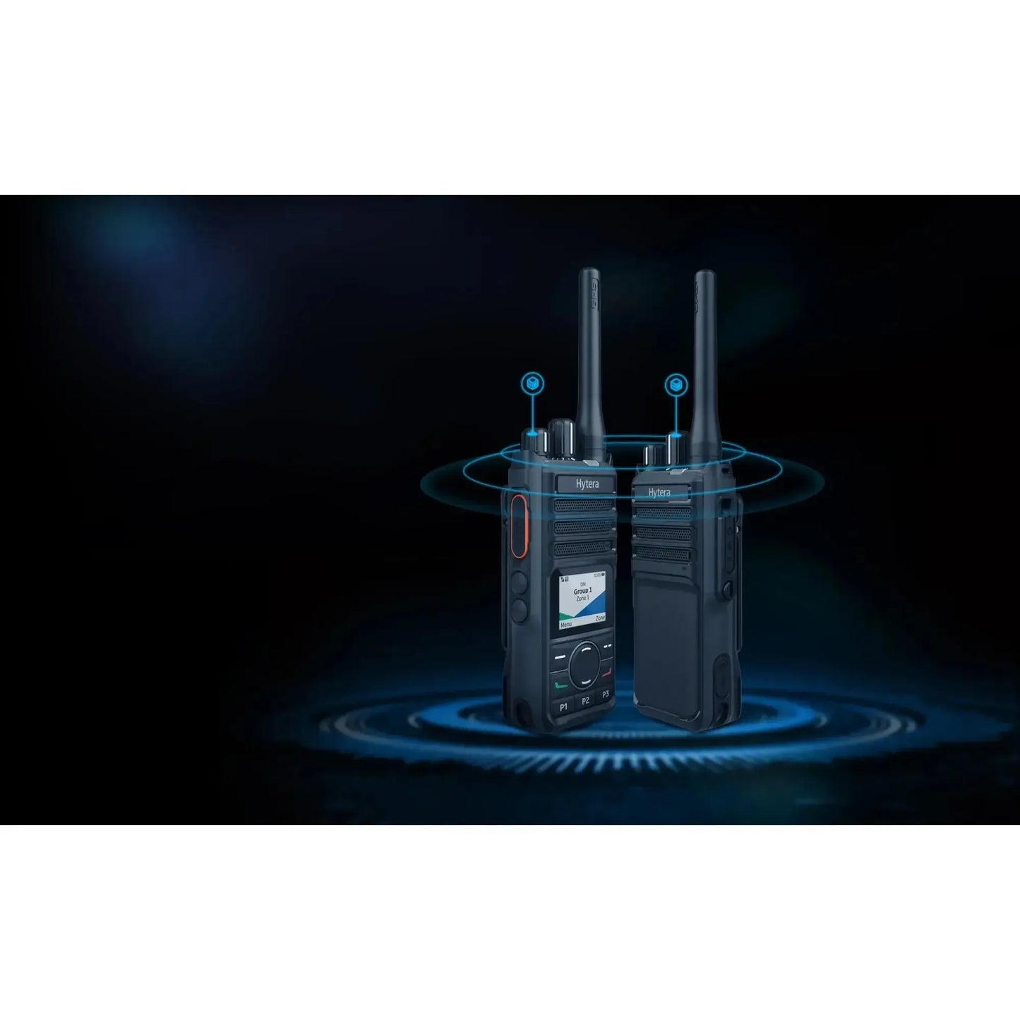 Radio walkie talkie Hytera HP566 Digital y analógico UHF 4W 512 canales