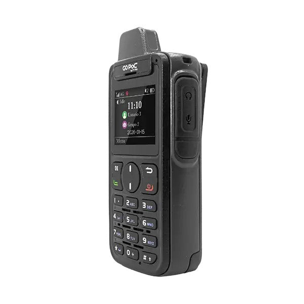 Radio Walkie Talkie GO PoC by PTT PRO Go pocket Largo alcance cobertura 4G LTE incluye Licencia y SIM por 3 años