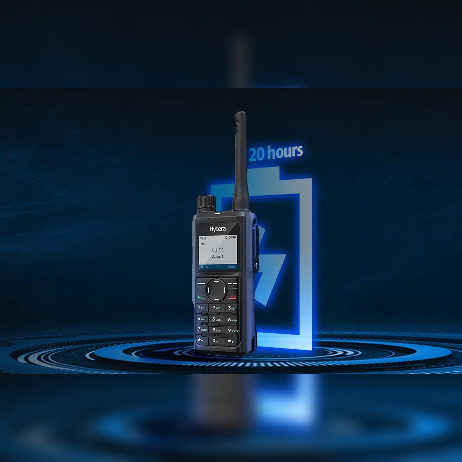 Radio Walkie Talkie Digital Profesional Hytera HP686 UHF DMR IP67 Uso rudo