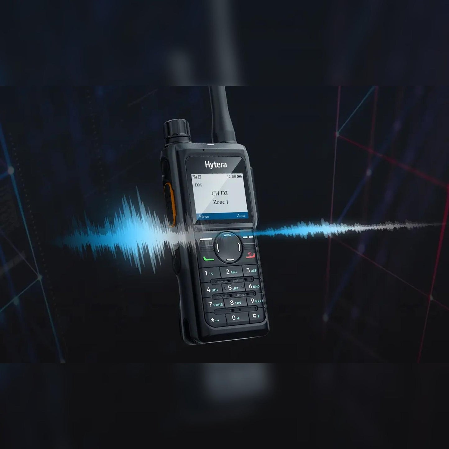 Radio Walkie Talkie Digital Profesional Hytera HP686 UHF DMR IP67 Uso rudo
