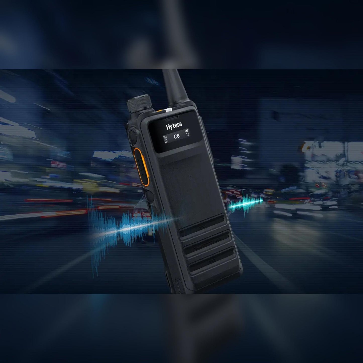 Radio Walkie Talkie Digital Profesional Hytera HP706 UHF DMR IP68 Uso rudo