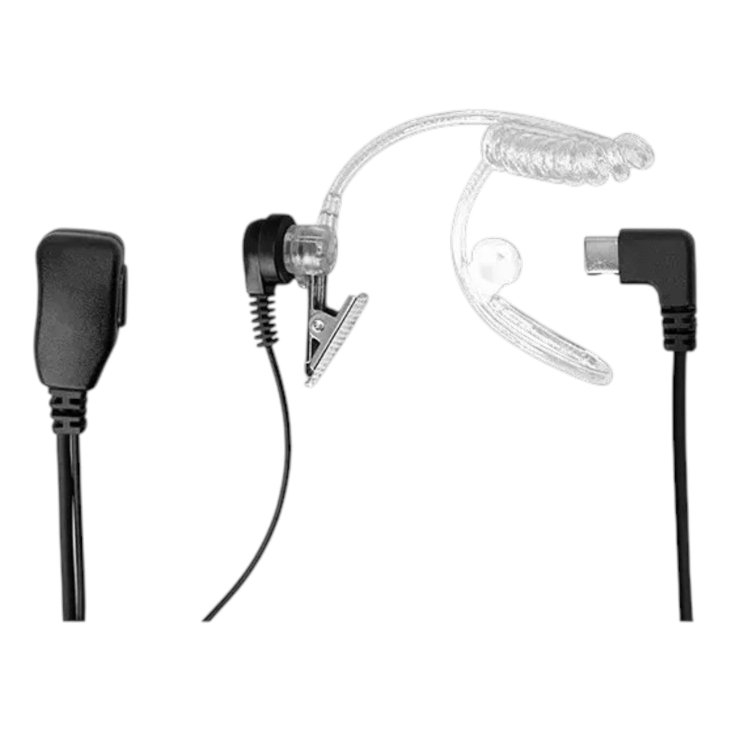 Mini radio Walkie Talkie PTT PRO Nano UHF con auricular manos libres tipo escolta