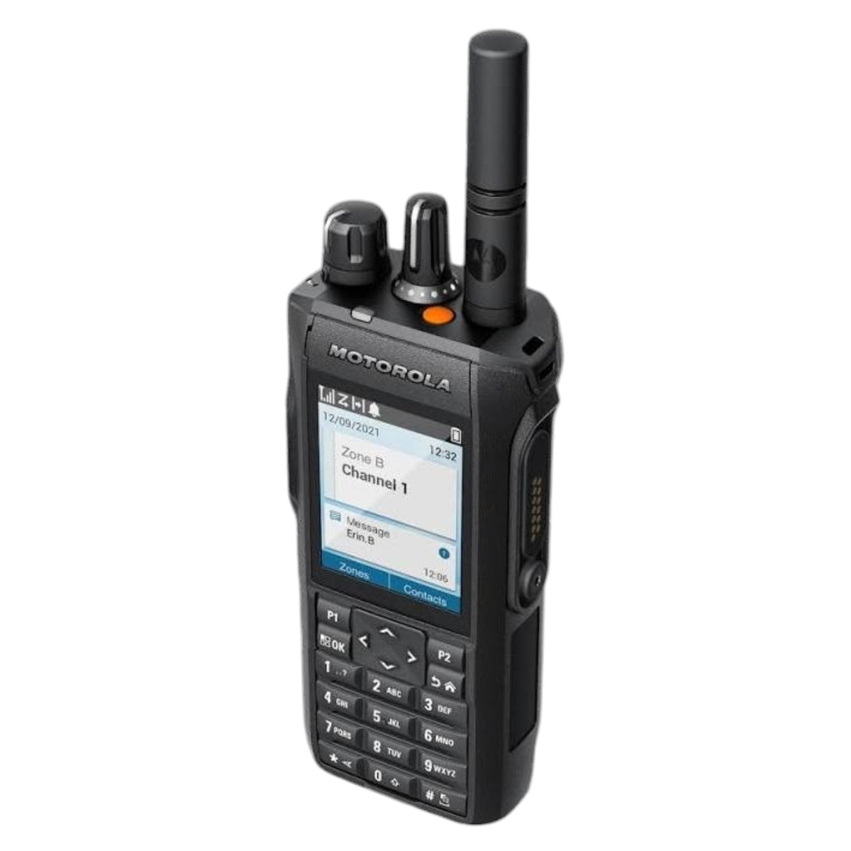 Radio walkie talkie Motorola R7 UHF Digital 1000 canales 4W FKP TIA Compatible