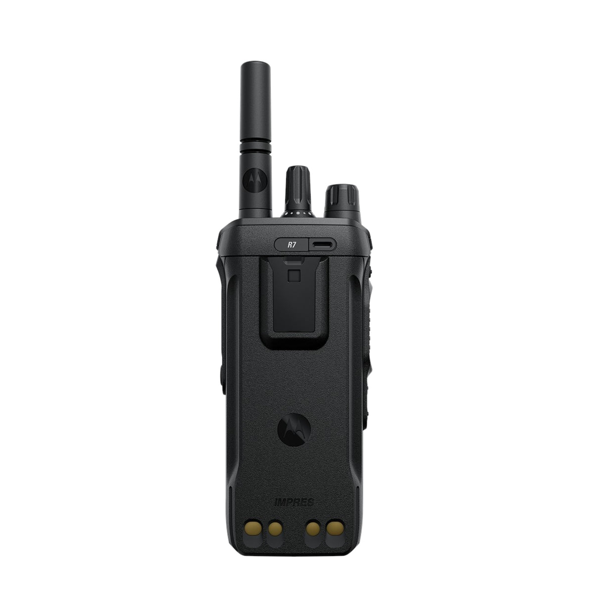 Radio walkie talkie Motorola R7 UHF Digital 1000 canales 4W FKP TIA Compatible