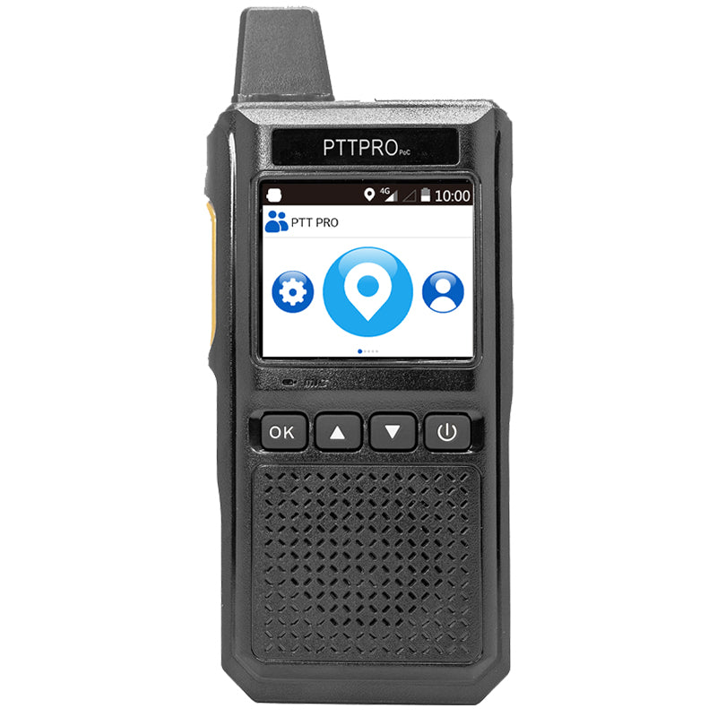 Radio Walkie Talkie PTT PRO PoC Poclite V2 conectividad 4G y Wifi