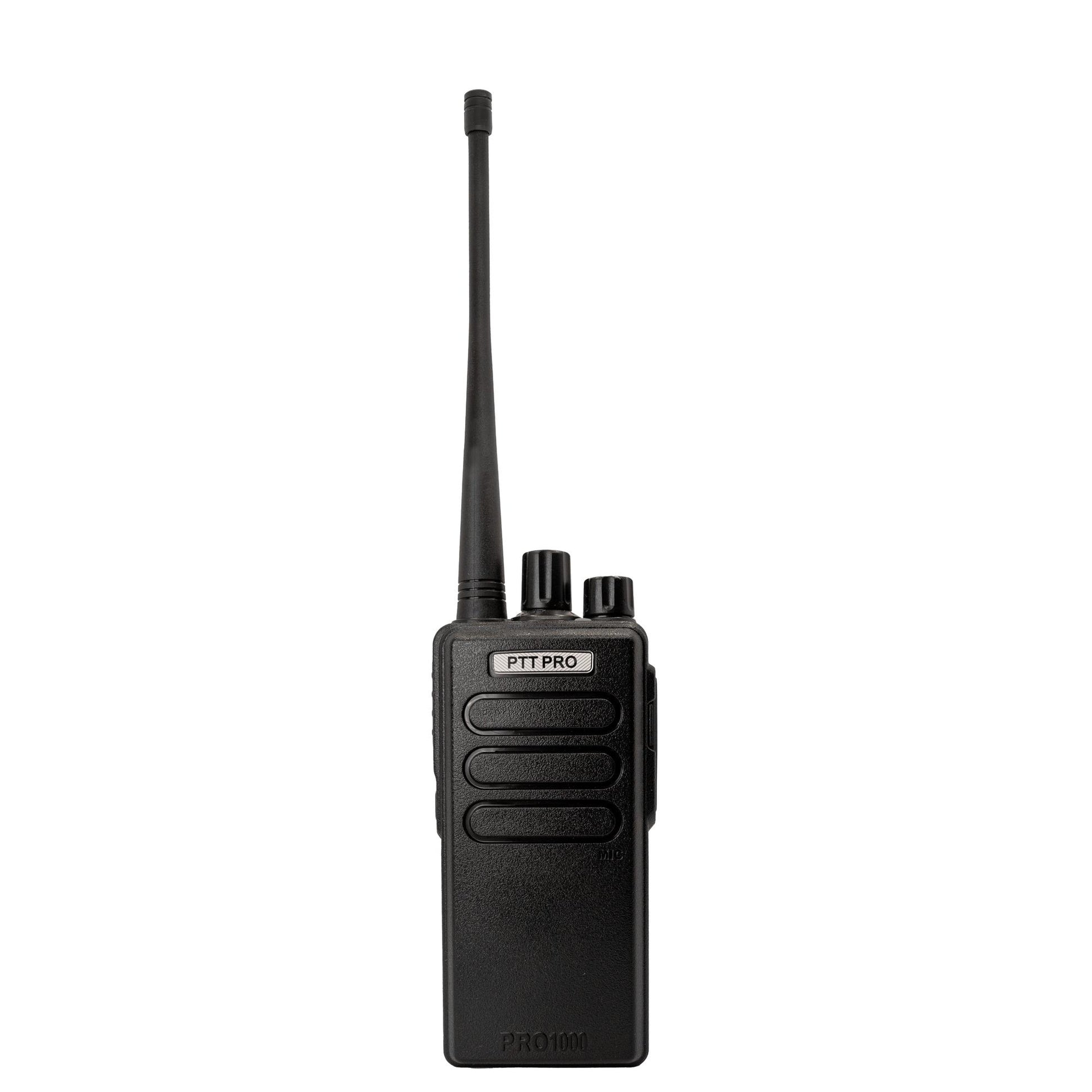 Radio Walkie Talkie PTTPRO PRO1000 UHF Analógico 16 canales 2W