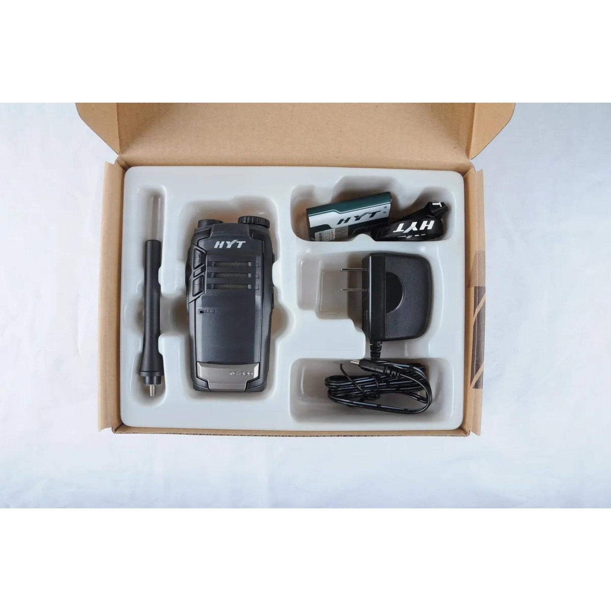 Radio Walkie Talkie Hytera TC-320 Uso rudo UHF 16 Canales 2w Analógico