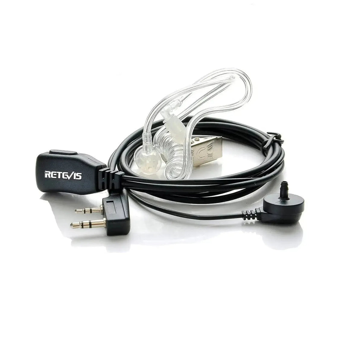 Relm Rpu416 Auricular manos libres Retevis C9003B tipo escolta tubo de aire transp ...