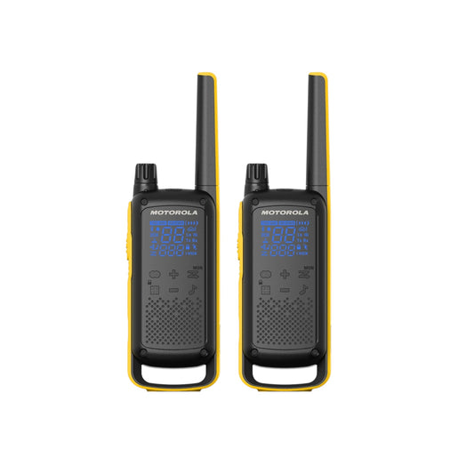 Par radios walkie talkie Motorola T470 GMRS FRS 22 canales