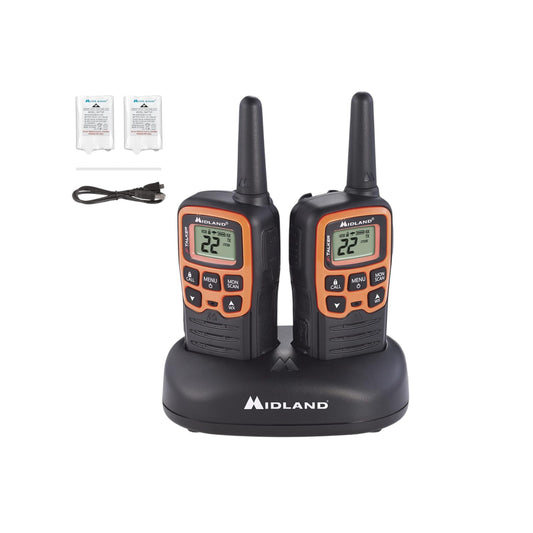Radios Walkie Talkie Midland X-Talker T51VP3 22 canales 45km eVox GMRS FRS