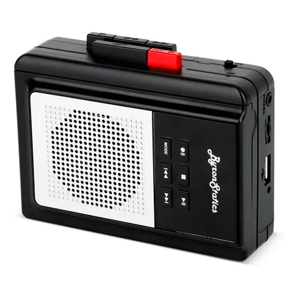 Reproductor Cassette Radio Am Fm Walkman Convierte A Mp3 Usb
